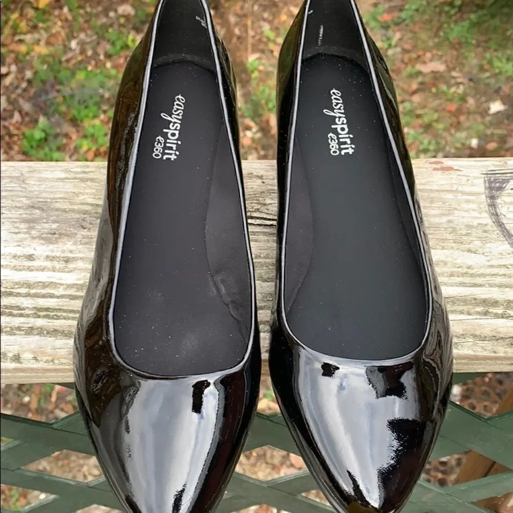 Easy spirit E 360 Paten Leather shoes Sz 9.5W NWOT